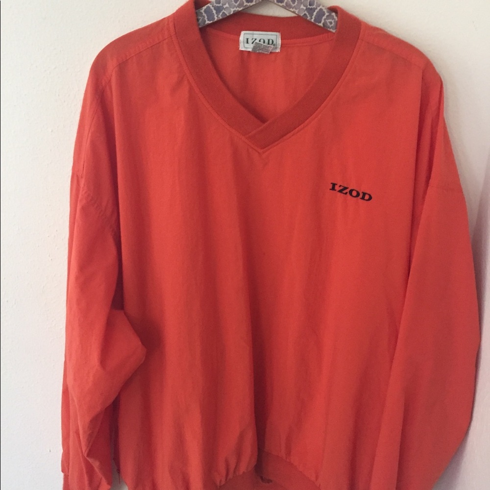 Vintage Izod orange Pullover